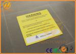 Customs Aluminum Caution Warning Signs 5 Years Warranty Rectangular Road Signs