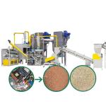 Dry Type E-Waste Shredder Machine PCB Board / Mobile Phone Recycling Machine