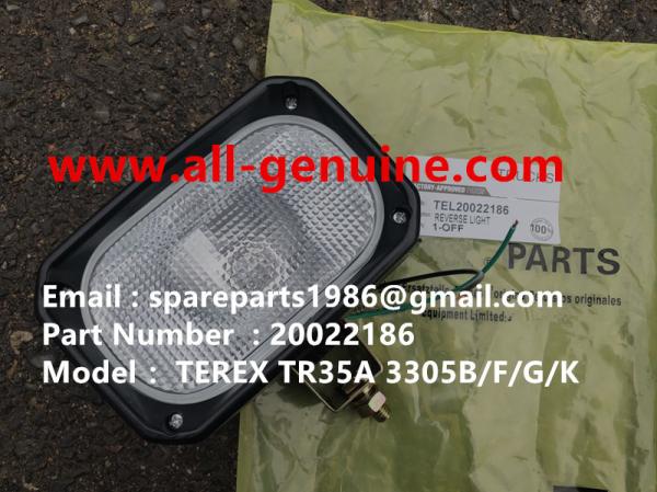 TEREX 20022186 LAMP MINING QUARRY NHL RIGID DUMP TRUCK TR35 TR50 TR60 TR100 3303