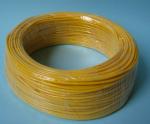Yellow Flexible PVC Tubing 600V / 300V Voltage Rating , PVC Flexible Hose For