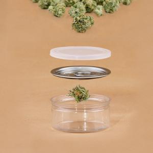 China Guangzhou Suppliers Wholesale 100ml PET Plastic Bottles For Weed Packaging Cans on sale
