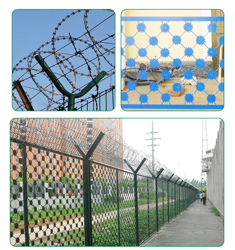 Anti Corrosion Stainless Steel Barbed Wire For Traffic Safety Fence
