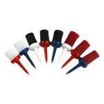 golf brush tee , golf tees , golf tee , brush tee , brush golf tee