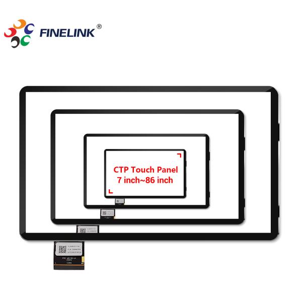 7 10.1 12.1 13.3 15 17 18.5 21.5 27 Inch Capacitive Touch Panels With Multi