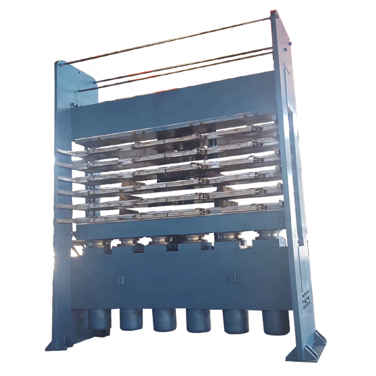 Highly 6 Working Layers Hydraulic Vulcanizing Press for Rubber Processing Machinery