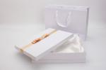 100*100*40mm Paper Luxury Cosmetic Packaging Boxes With Ribbon