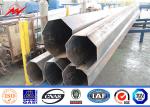 15m 1200Dan Electrical Galvanized Steel Pole For Outside Distribution Line