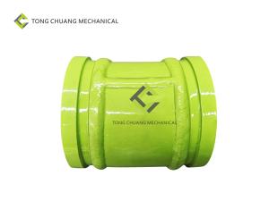 Quality HRC65 Concrete Pump Spare Parts Double Layer Angle Pipe 125*R240-6° wholesale