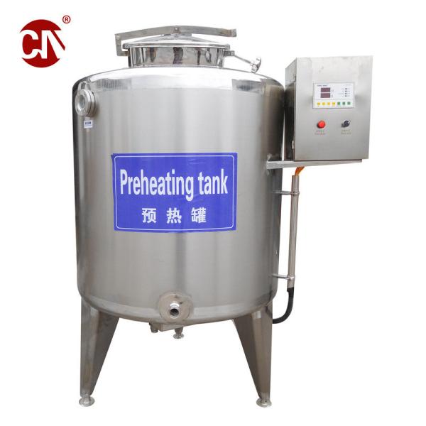 Large Scale 304 Stainless Steel Preheating Tanks Precooling Tanks Buffer Storage