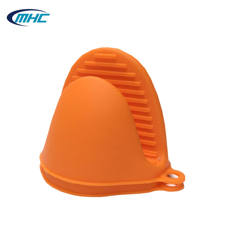 Kitchen Custom Cooking Mittens Set Silicone Heat Resistant Durable