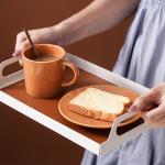 Customized 250ml Brown Luxury European Porcelain Coffee Cup For Occasion