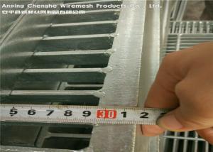Quality 100 X 10 Duty Industrial Floor Grates Ramps Docks Non - Slip Stress Resistance wholesale