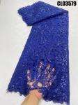 Export African White Lace Fabric Sequin Embroidery Bridal Lace african Guipure
