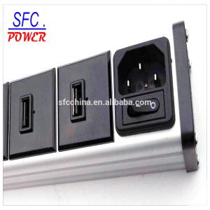 Quality ETL FCC CE Approved alu- alloy 5V 2.1A USB 2 port smart charging station wholesale