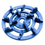 Diamond Polishing Disc For Granite Slabs Grinding 4inch 100 Grit Blue Resin Disc
