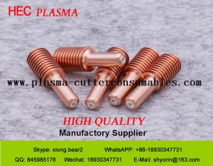 Quality PMX65 / PMX85 Plasma consumables torch carbon steel wholesale