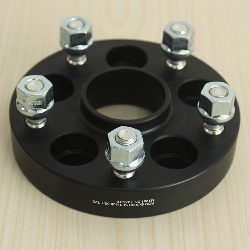 25mm Forged Aluminum Hubcentric Wheel Adapter Spacer 5x100/114.3 For SUBARU