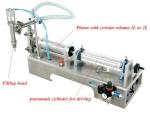 Volume Control Semi Automatic Bottle Filling Machine / Liquid Filling Machine