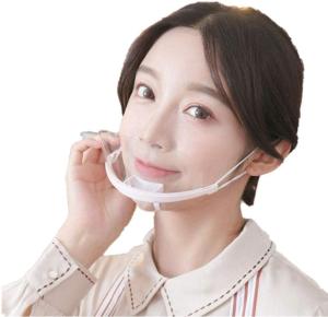 Quality Lightweight Droplets Prevention Transparent Plastic Face Mask wholesale