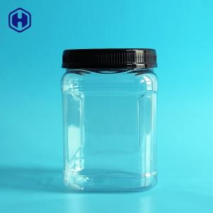Quality Home Kitchen Use Plastic Grip Jars Lightweight Plastic Biscuit Containers wholesale