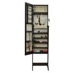 Felt Linner 3mm Mirror Floor Jewelry Cabinet Living Room Furniture E1 MDF
