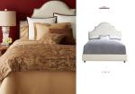 modern high quality fabric soft bed furniture
