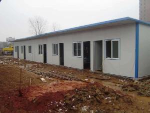 Quality light steel structure EPS/rockwool sandwich panel prefab house for sale wholesale