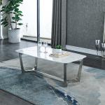 Marble 20mm White Granite Top Coffee Table Retangular Shape Home Furniture