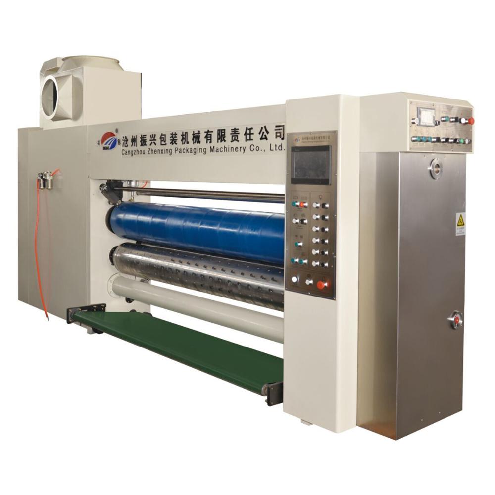 Paperboard Carton Pizza Box Printing Machine Flexo Corrugated 300pcs / Min
