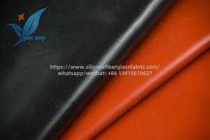 Quality 0.4mm Fireproof Curtain Fabric Silicone Coated Soft Texture wholesale
