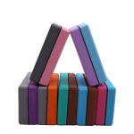 40 Degree 23*15*7.5cm Yoga Exercise Equipment Two Color Eva Yoga Brick