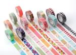 Hot sale Custom printed washi tape, Customized printing washi tape