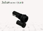 Black Electrical Fuse Holder PA66 Material 250v Fuse Holder 6.3A Current Range