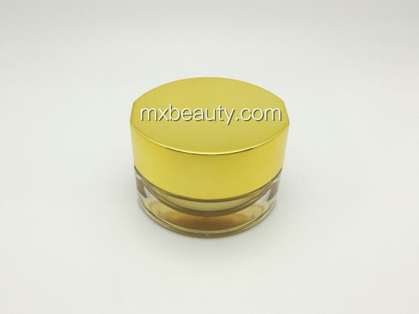 first class pmma OVAL SHAPE cream jar for different size 15g acrylic cream jar