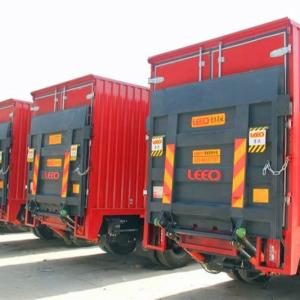 Quality 1200mm Lorry Tail Gate Hydraulic 1 Tonne Tail Lift Aluminum Plate wholesale