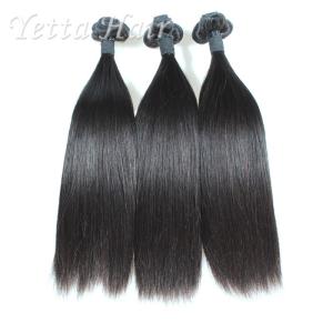 Quality Natural Black Funmi Human Hair / Brazilian Straight Remy Hair wholesale