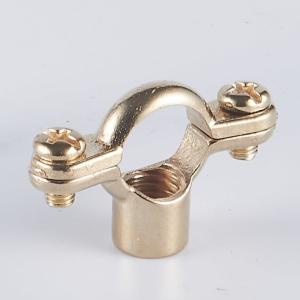 Quality Easy Installation Brass Pipe Clamp For Plumbing And Industrial Pipes Holding wholesale