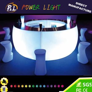 Quality Bar Furniture Curved LED Lighting Counter wholesale