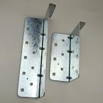 Galvanized Steel Split Joist Hangers Structural Connectors 6" Face Mount 16