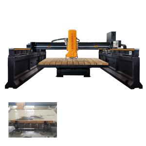 Quality 15kw 5100kg PLC Bridge Saw Cutter for Marble Quartz Sintered Stone wholesale