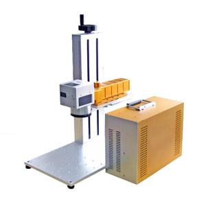 Quality Plate and animal ear tag portable fiber laser marking machine CE wholesale