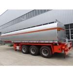 Truck Trailer Tri-Axle 45m3 Fuel Tank with Optional Aluminum/Carbon Steel