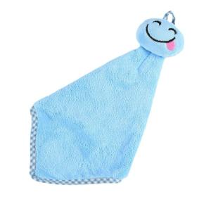 Quality Delicate 20cm Square Short Plush Baby Saliva Towel wholesale