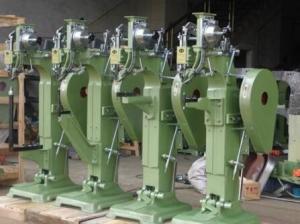 China 3/4HP Steel Nail Machine , Luggage Rivet Machine For Trolley Bag Production on sale