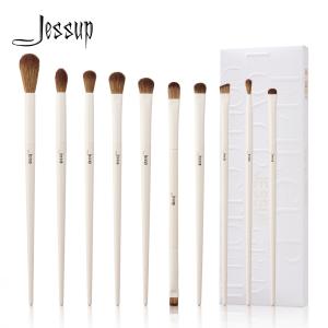 Quality Jessup 10pcs Makeup Brush set Synthetic Eyeshadow Liner Blending Highlight Brushes T330 wholesale