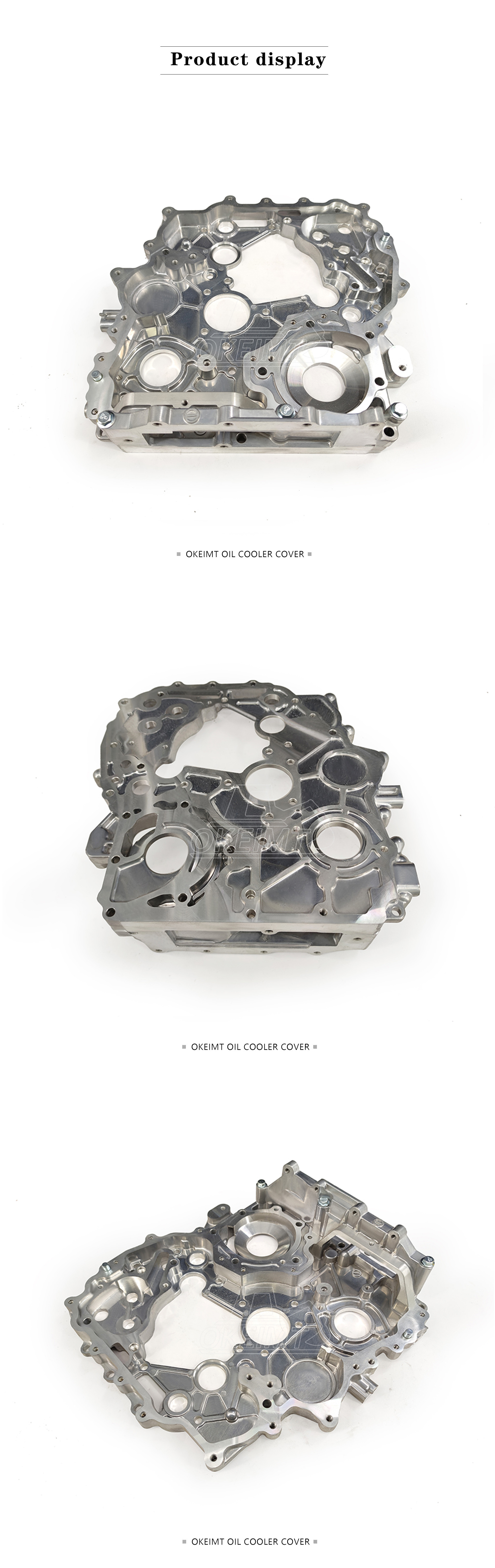 Excavator Engine Parts 4JJ1-2 Timing Cover 8-97945261-2 For Isuzu Tractor Engine
