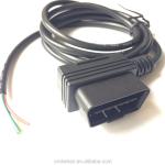 OBD2 Connector Customized Length Car Truck OBD Cable Wire Harness with RoHS
