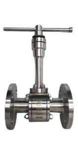 Quality ISO9001 Approved Manual Cryogenic SS Ball Valve -flange connection wholesale