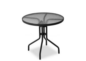 Quality Waterproof Steel Frame Tempered Glass Outdoor Table EN581 Approved wholesale