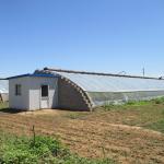 Hot Galvanized Steel Solar Powered Greenhouse Passive In Solar